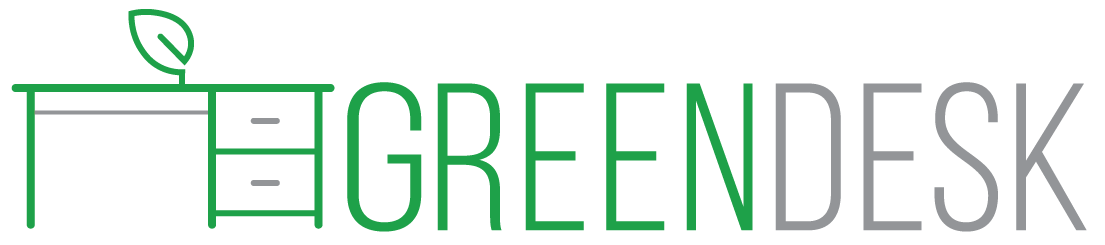 Desk Logo - Greendesk — Affordable, eco-friendly office spaces