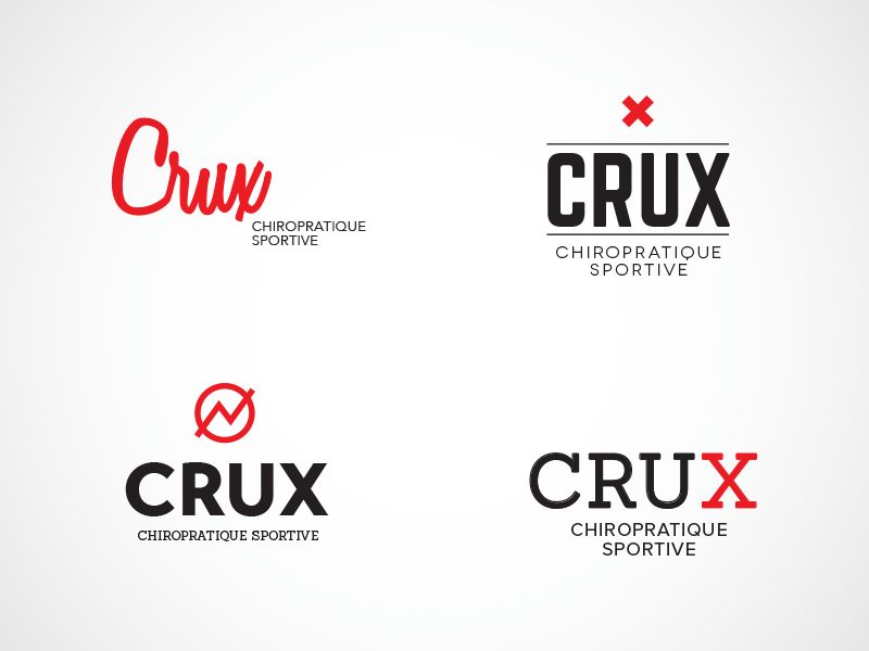 Crux Logo - Logo Crux — Chiro sportive by Sébastien Beauchamp on Dribbble