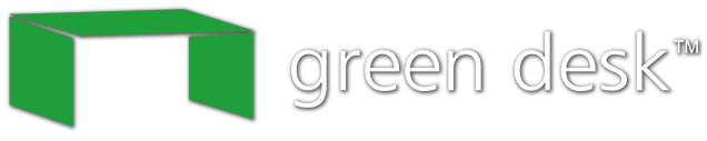 Desk Logo - Greendesk — Affordable, eco-friendly office spaces