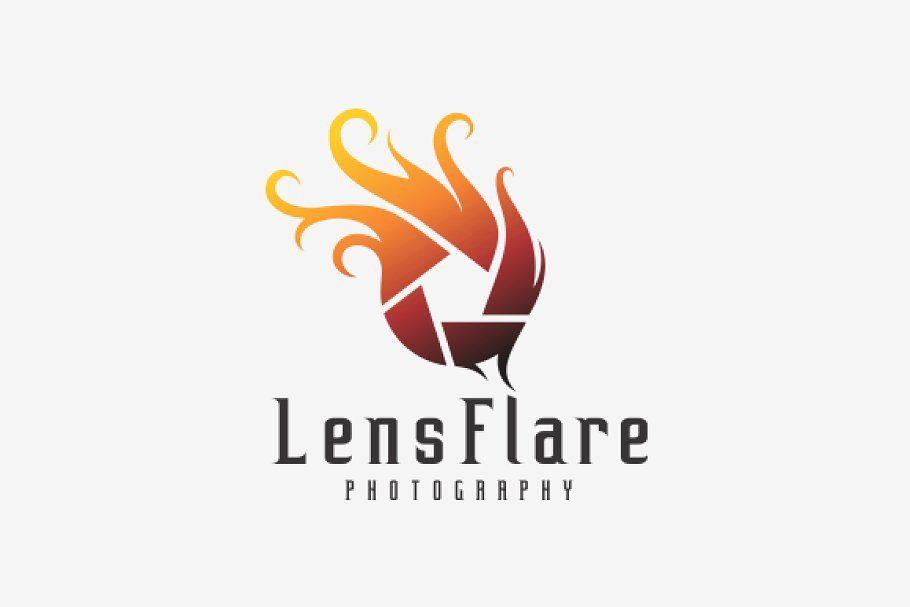 Flare Logo - Lens Flare Photography Logo ~ Logo Templates ~ Creative Market