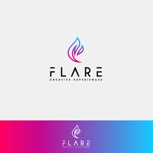 Flare Logo - Design a creative logo for Events Company | Logo design contest