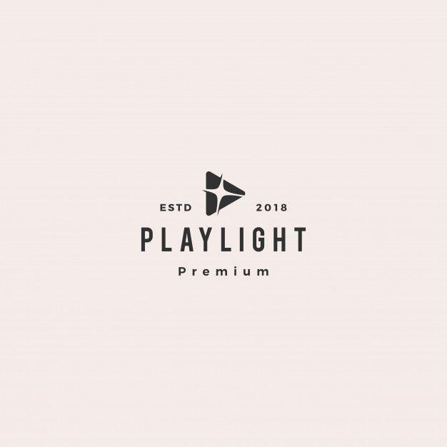 Flare Logo - Play light flare blitz bright logo vector icon illustration Vector