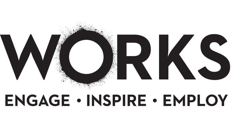 Employ Logo - WORKS Engage Inspire Employ LOGO MONO Learning City