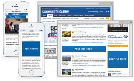 Usnews.com Logo - U.S. News Media Kit: Self-Service Advertising