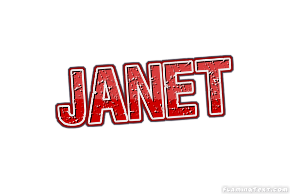 Janet Logo - Janet Logo | Free Name Design Tool from Flaming Text