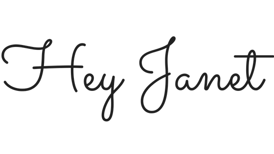Janet Logo - Hey Janet | My Life in Faith, Family, Sewing, and Business