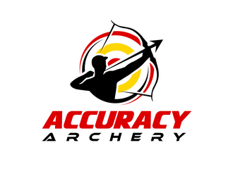 Archery Logo - Accuracy Archery logo design - 48HoursLogo.com
