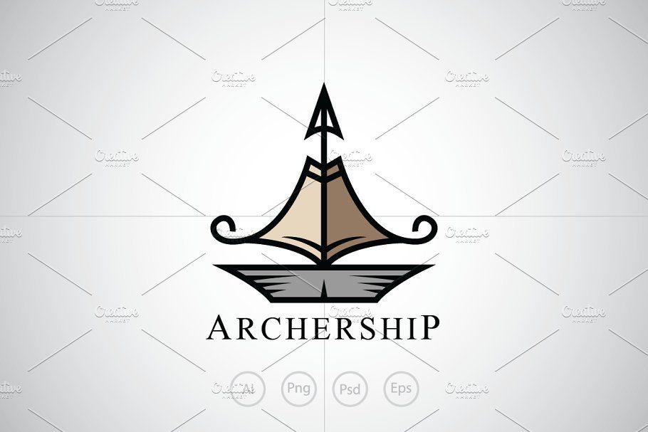 Archery Logo - Archery Ship Logo Template