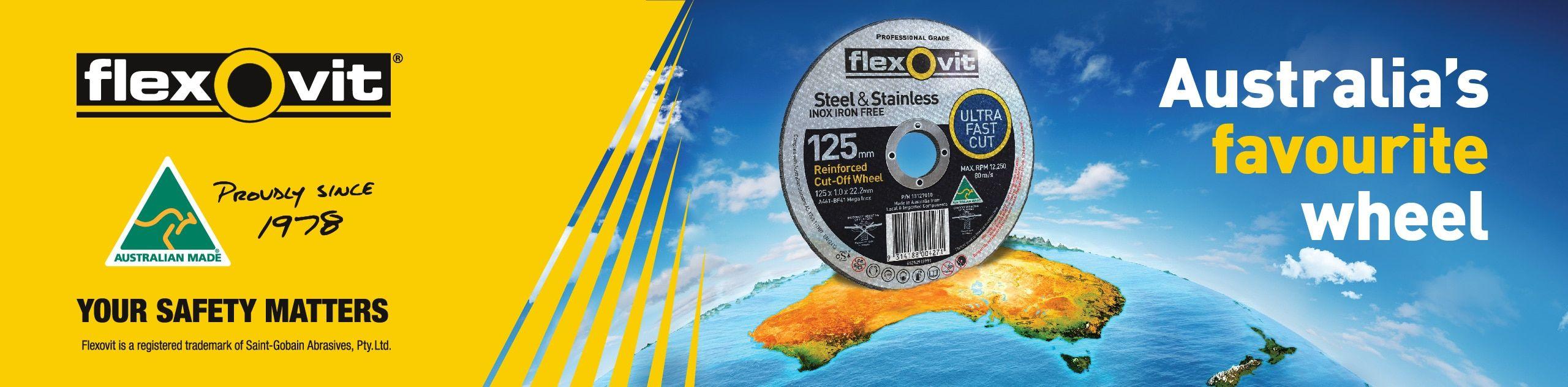 Flexovit Logo - Buy Flexovit Products in Australia