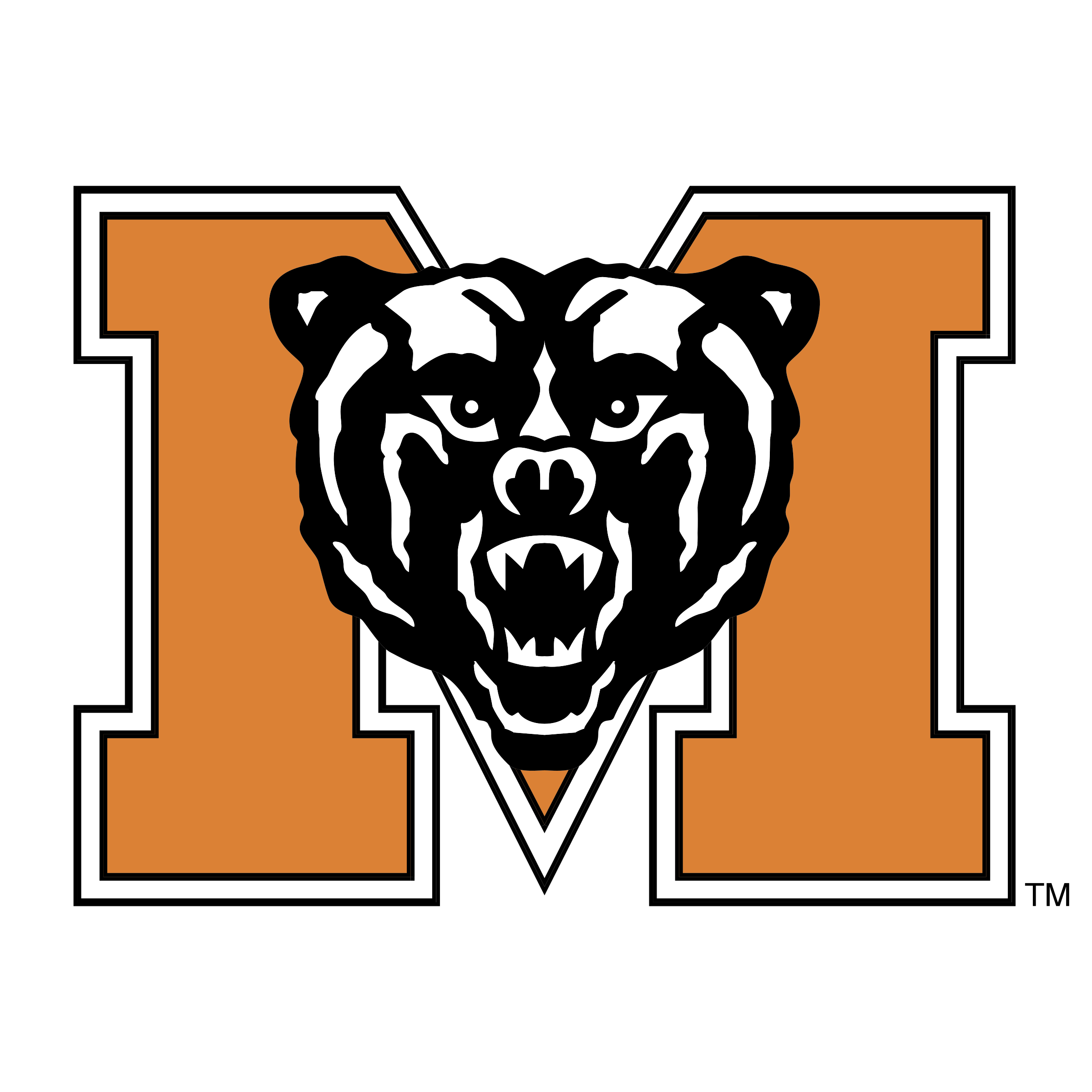Mercer Logo - Mercer Bears Logo PNG Transparent & SVG Vector