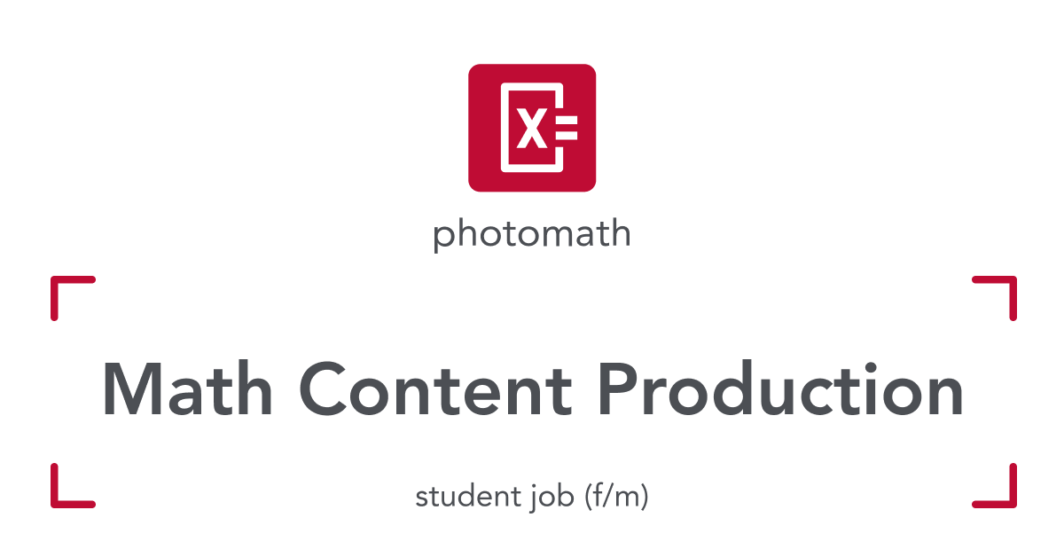Photomath Logo - Math Content Creator