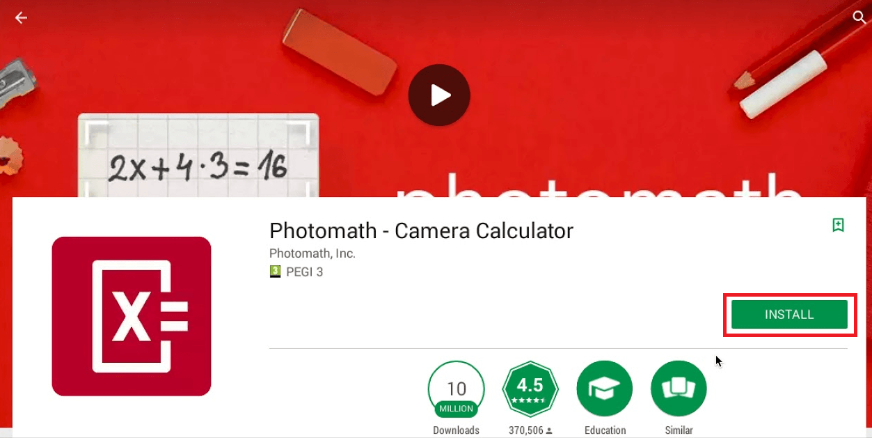 Photomath Logo - PhotoMath On Computer Windows 8 10 7 PC & Laptop
