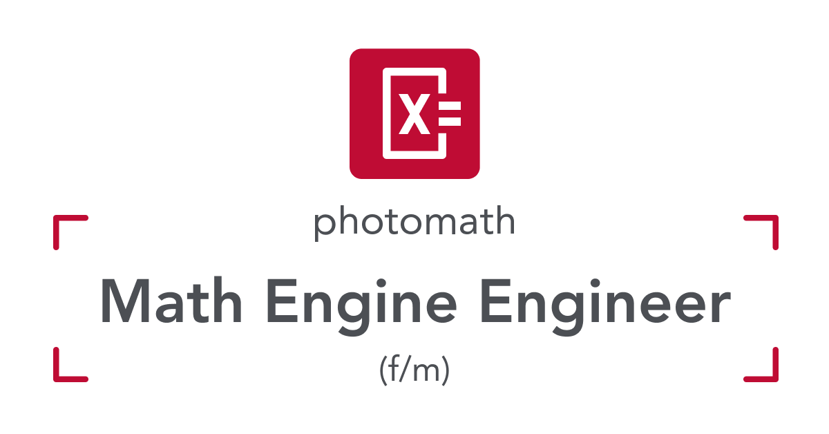 Photomath Logo - Math Engine Engineer | Photomath
