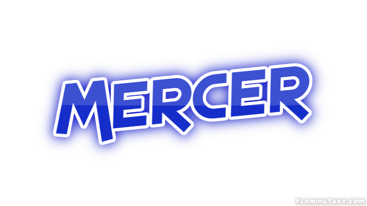 Mercer Logo - United States of America Logo | Free Logo Design Tool from Flaming Text