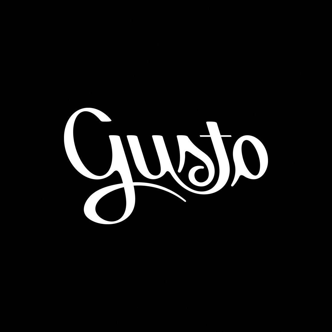 Gusto Logo - Logo design for Gusto, Italian Restaurant. BRANDING: FOODIES
