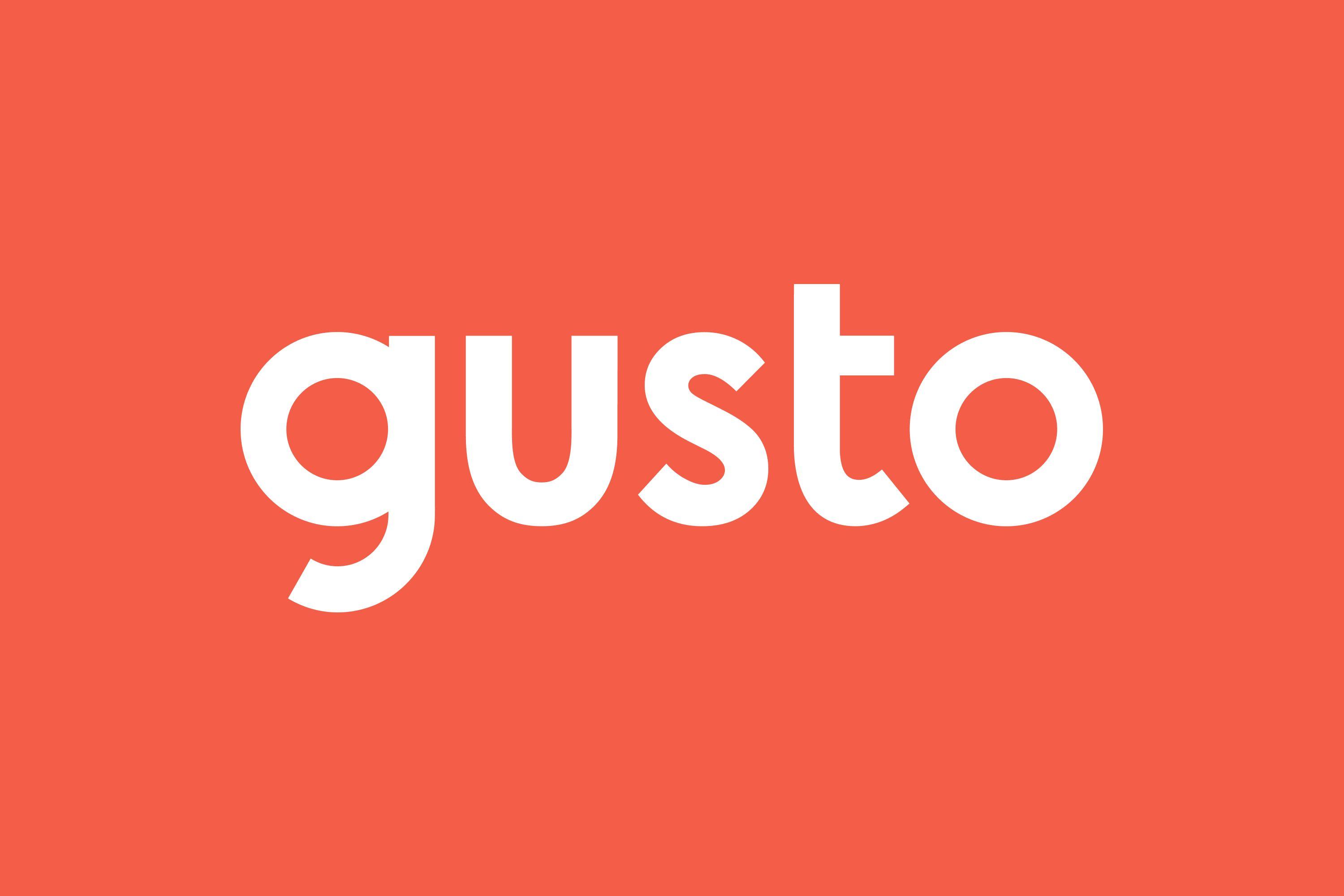 Gusto Logo - Gusto (company)