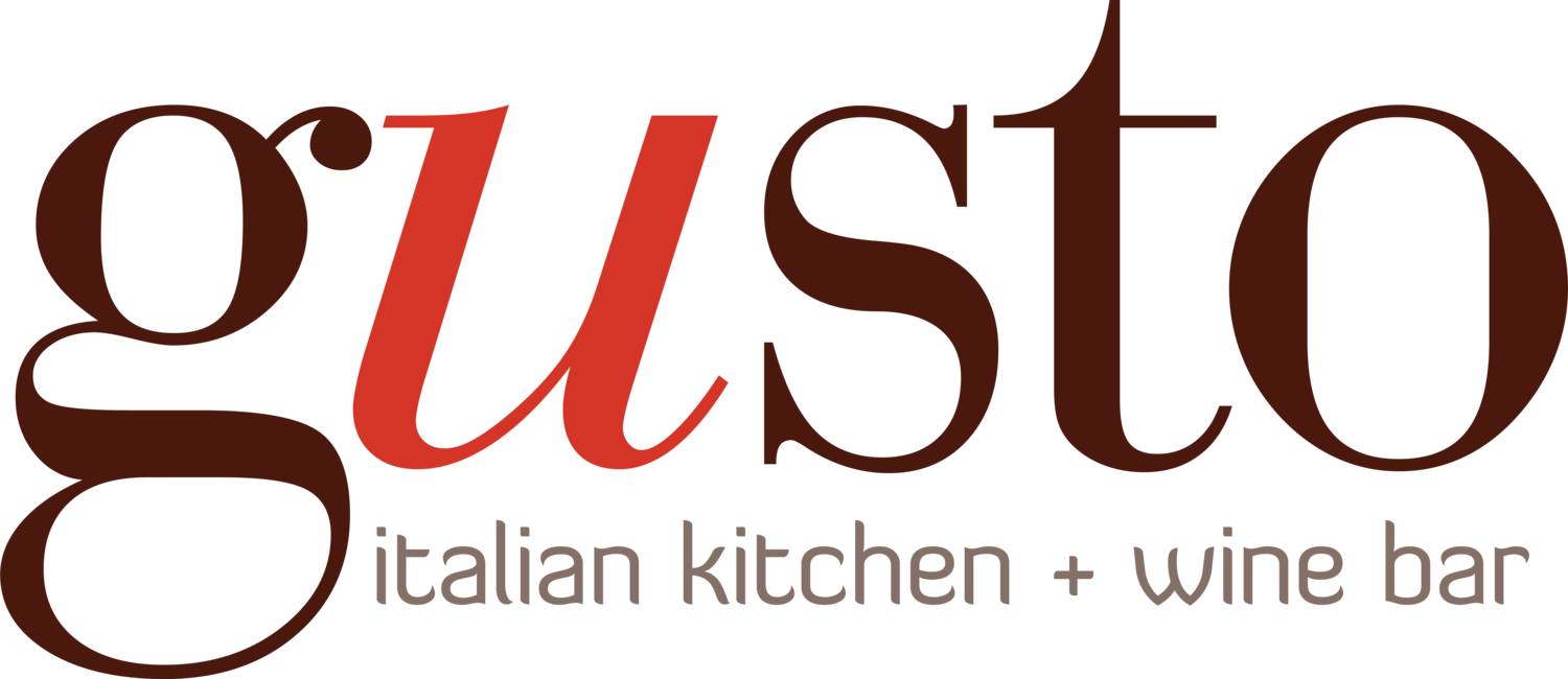 Gusto Logo - Gusto Italian Kitchen