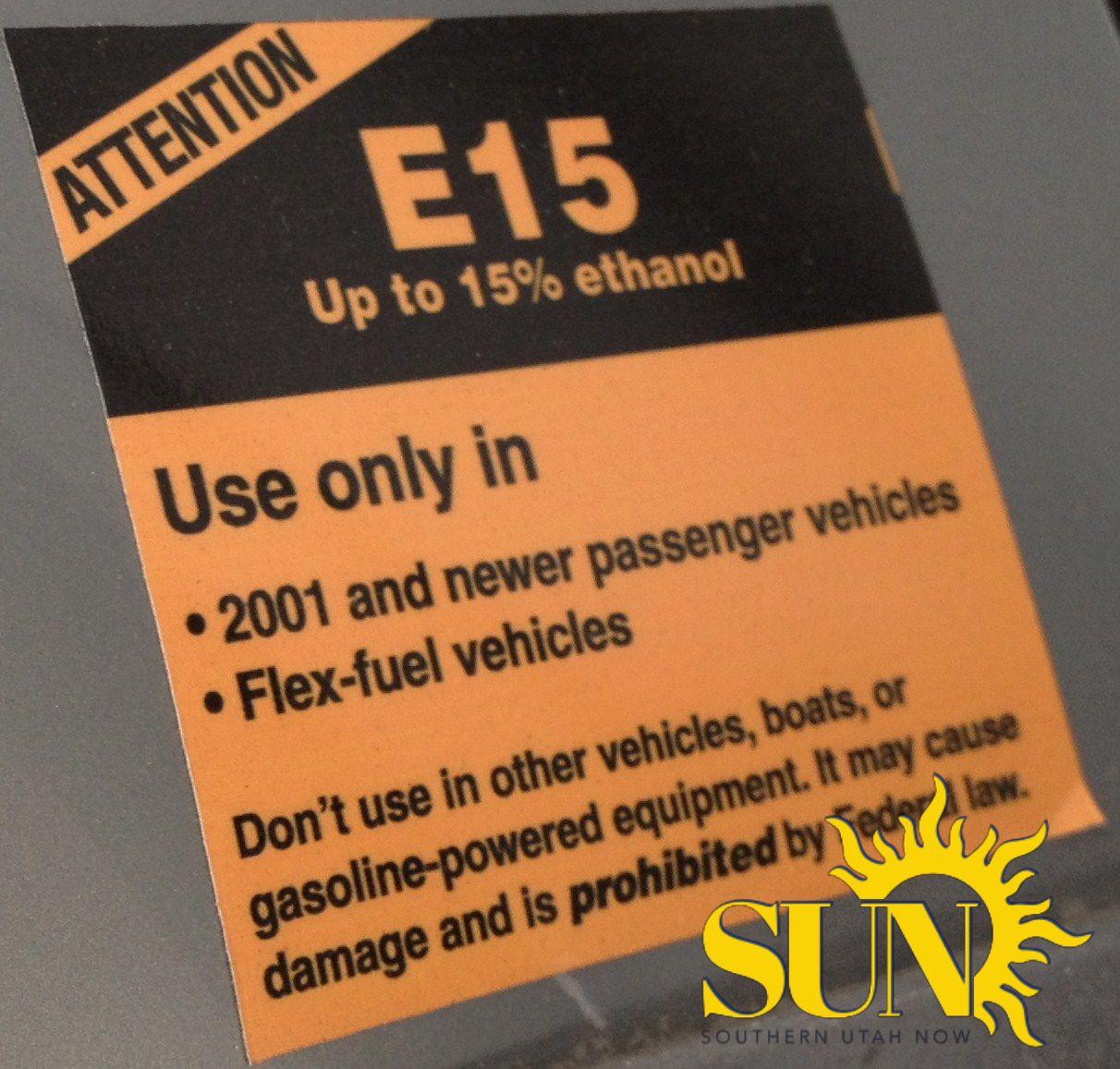 E15 Logo - Be aware what gas you fill up with on the road: E15 is approved year