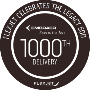 Flexjet Logo - Flexjet Accepts Delivery of new Legacy Marks 000th Business