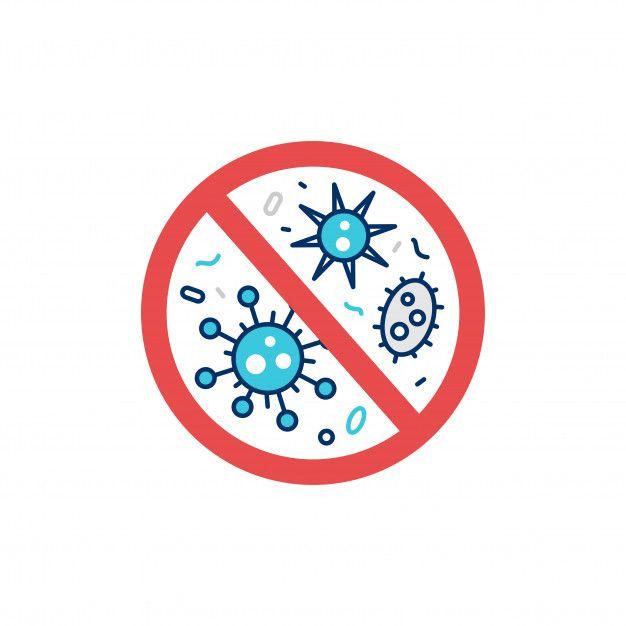 Disease Logo - Stop disease logo vector illustration Vector | Premium Download