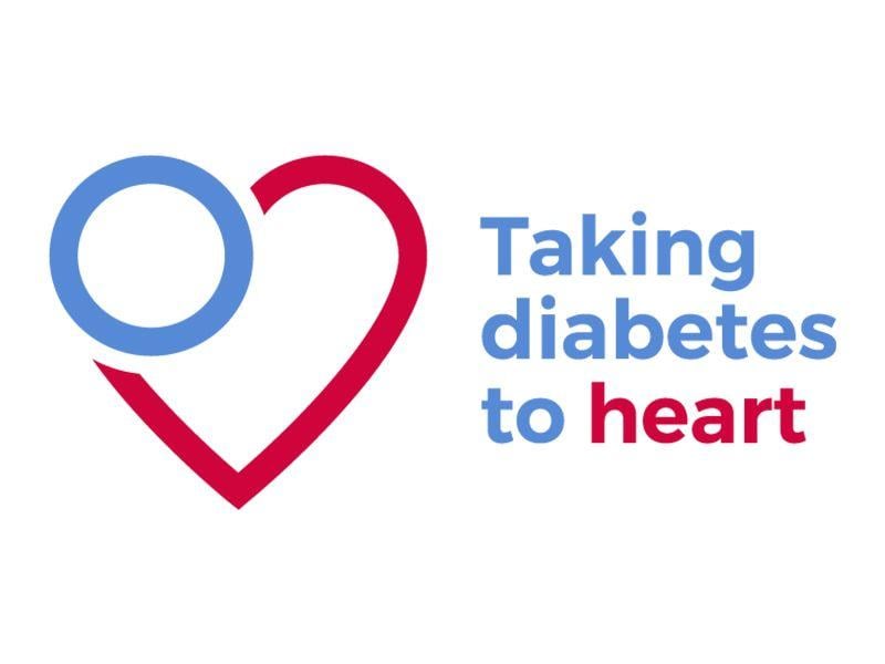 Diabetes Logo - High number of people have CVD, but do not know it
