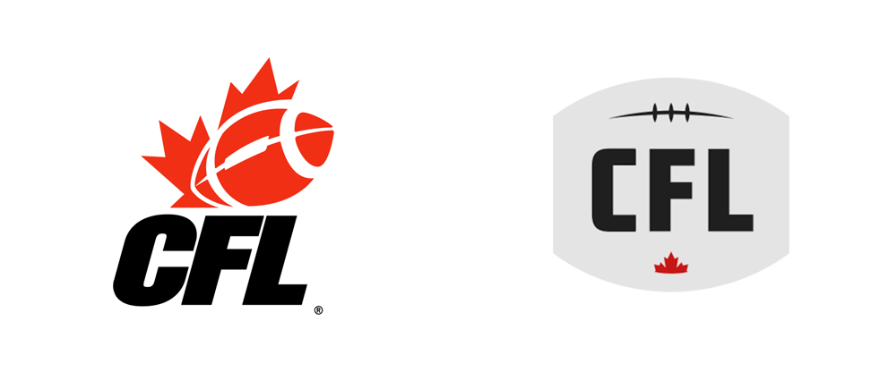 CFL Logo - Brand New: New Logo for Canadian Football League (CFL)