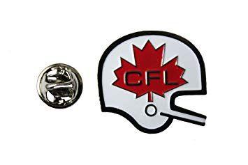 CFL Logo - CANADIAN FOOTBALL LEAGUE CFL Old Logo Metal Lapel Pin Badge. 1 1 8 X 1 Inch. New