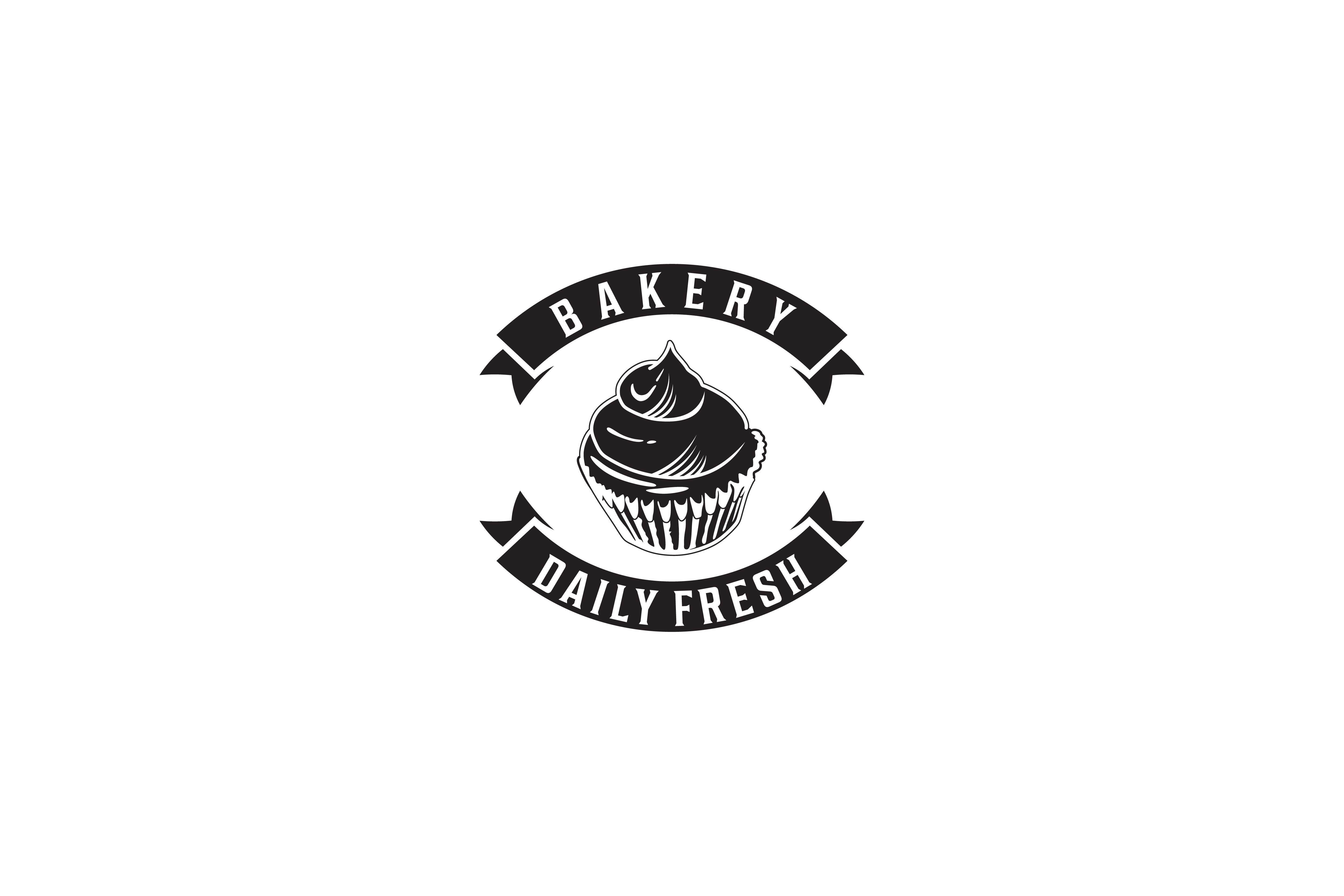 Backery Logo - Cupcake Vintage Bakery Logo