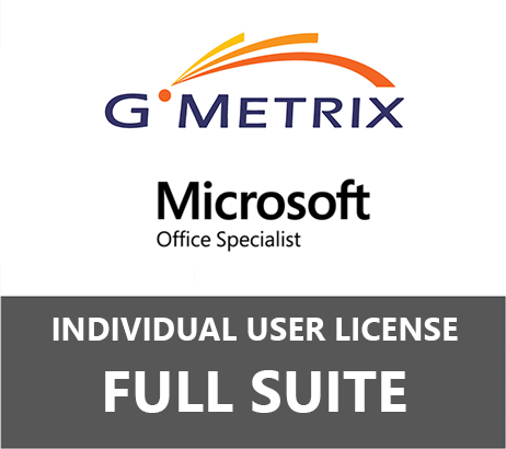 GMetrix Logo - GMetrix for Microsoft Office Specialist – Full Suite