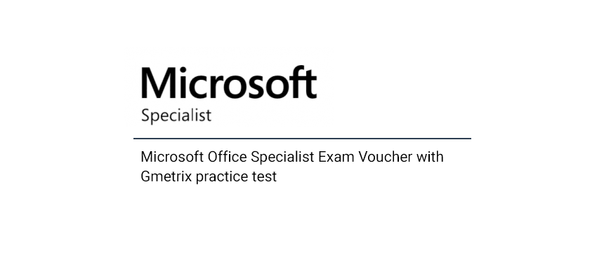 GMetrix Logo - Microsoft Office Specialist Exam Voucher with Gmetrix practice test ...