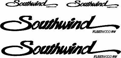 Southwind Logo - Fleetwood Southwind 4 pc Camper RV Vinyl Decal Sticker Camper Graphics  Stickers | eBay