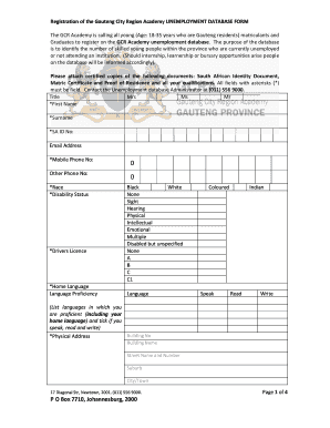 Gcra Logo - Gcra Unemployment Database Form - Fill Online, Printable, Fillable ...