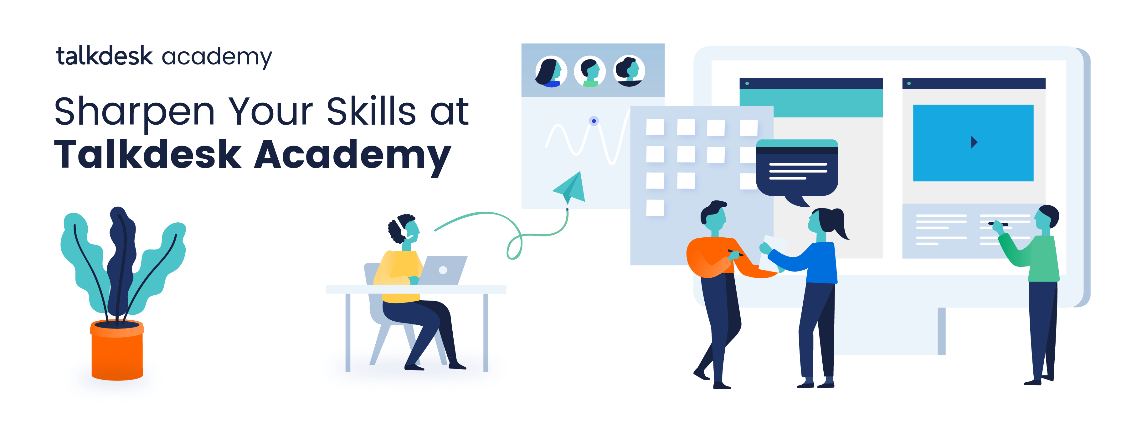 Talkdesk Logo - Talkdesk Academy