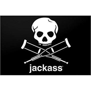 Jackass Logo - MusicSkins Jackass PSP 3000 JKAS50031