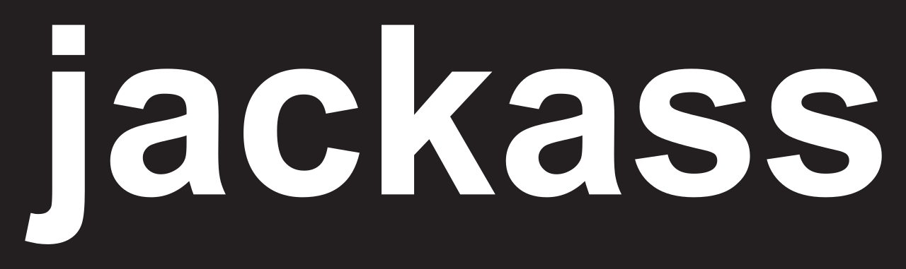 Jackass Logo - File:Jackass-logo.svg - Wikimedia Commons