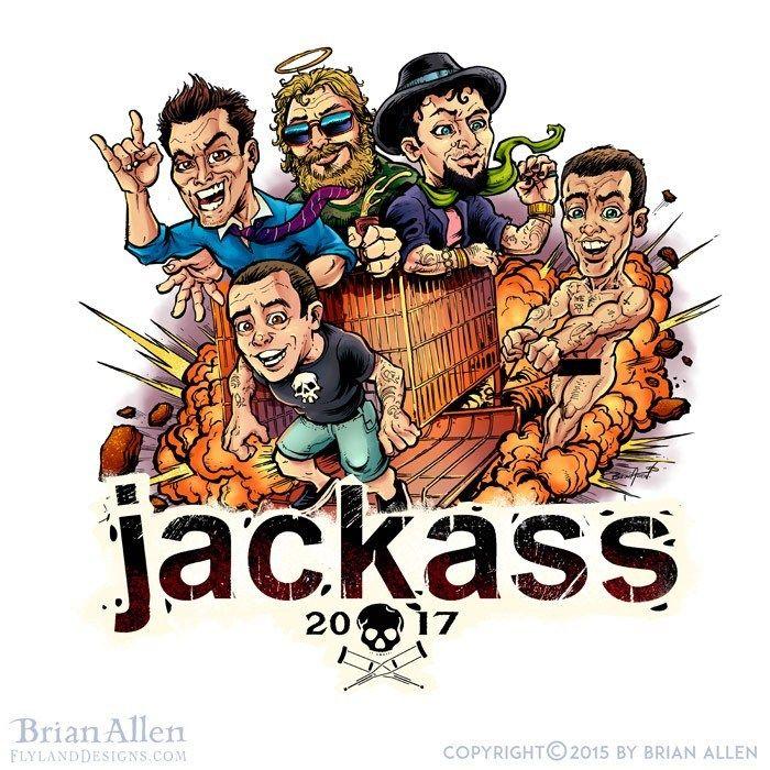 Jackass Logo - Jackass Russ Logo Designs, Freelance Illustration