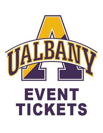 UAlbany Logo - albany.edu/eventtickets