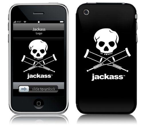 Jackass Logo - MusicSkins, MS JKAS Jackass, IPhone 2G 3G