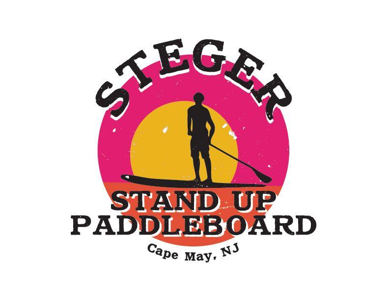 Paddleboard Logo - Steger Stand Up Paddleboard Logo on Behance
