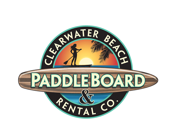 Paddleboard Logo - Clearwater Beach Paddleboard and Bike Rental Company
