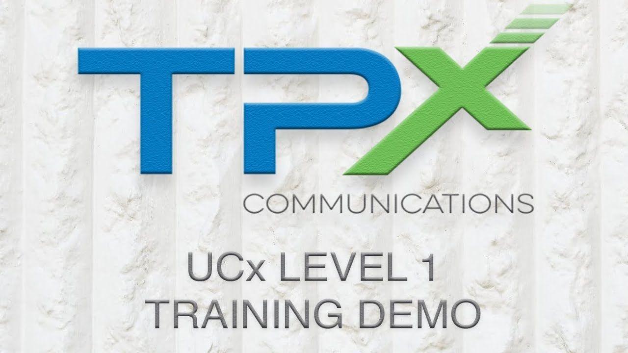 UCX Logo - TPX - UCx Level 1 Training Demo