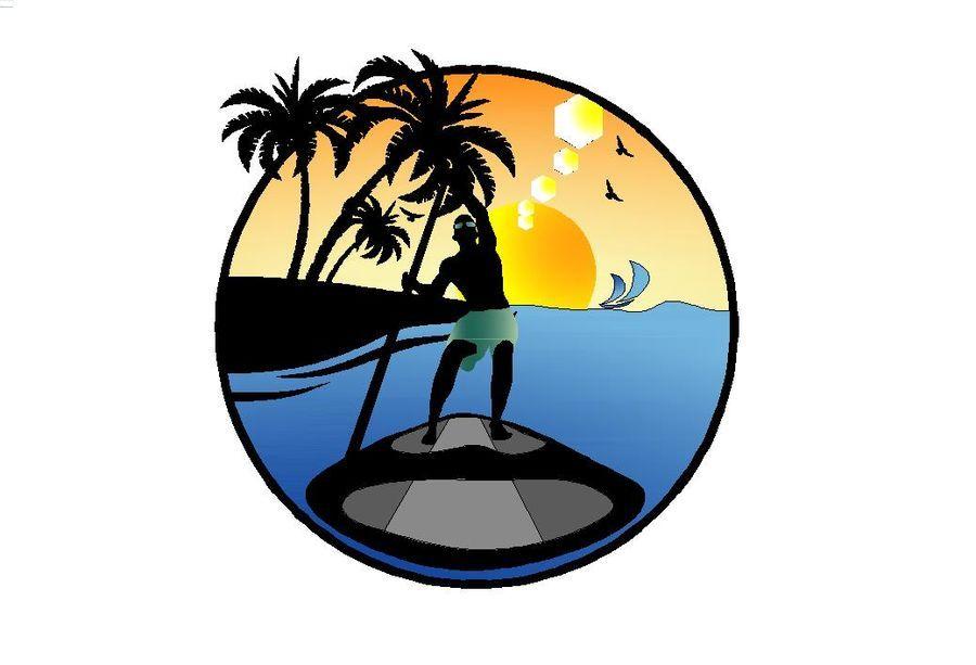 Paddleboard Logo - Entry by jorgebgt for Paddle Board Logo Needed