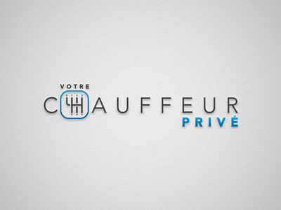 Chauffeur Logo - Votre Chauffeur Privé by Agence Yam | Dribbble | Dribbble