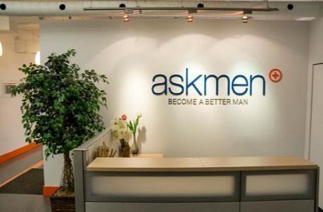 AskMen Logo - AskMen lobby. Davis Office Photo