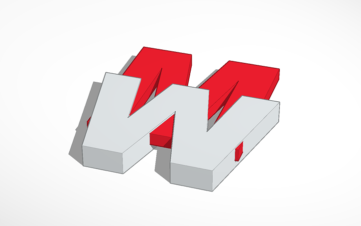 MW Logo - 3D design MW logo | Tinkercad