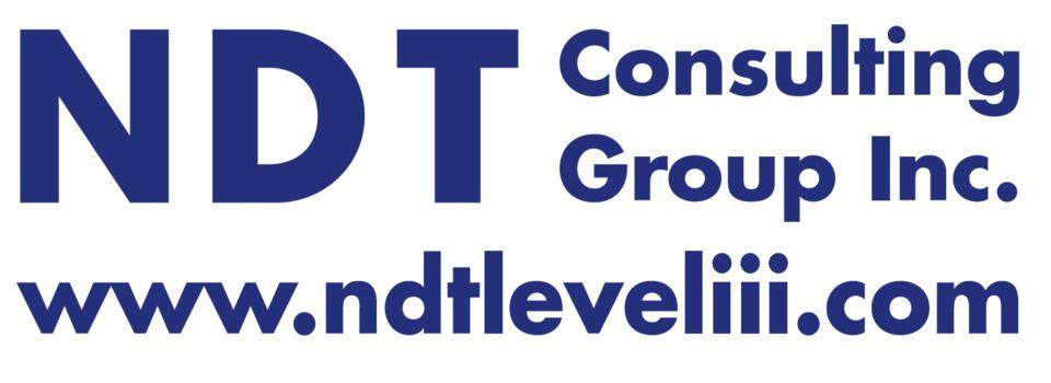 NDT Logo - NDT Consulting Group Inc. NDT Training in Buyers Guide