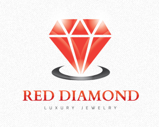 Red Jewelry Logo - Logopond - Logo, Brand & Identity Inspiration (Red Diamond Luxury ...