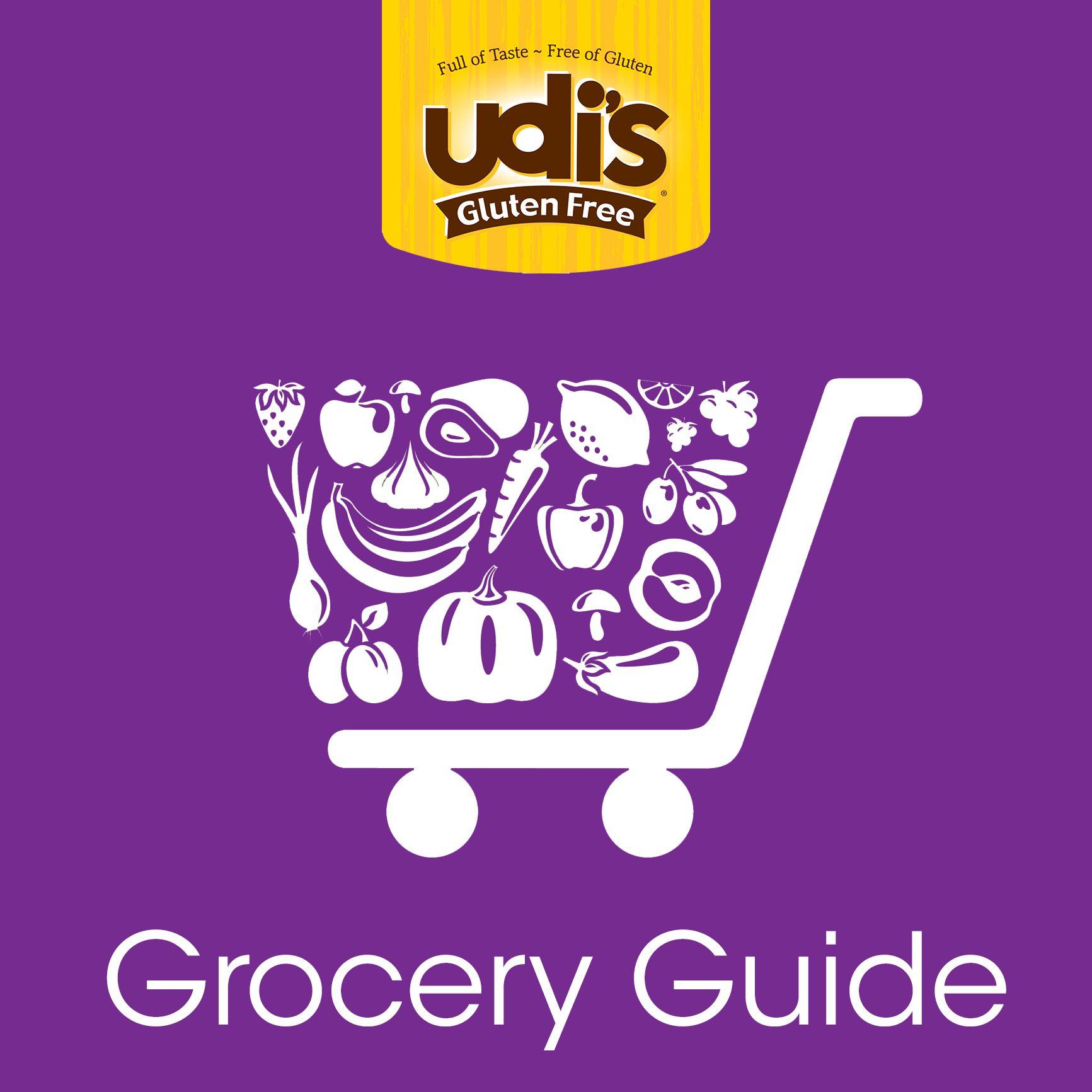 Udi's Logo - Come Shopping with Us; Your Healthy GF Grocery Guide. Udi's® Gluten