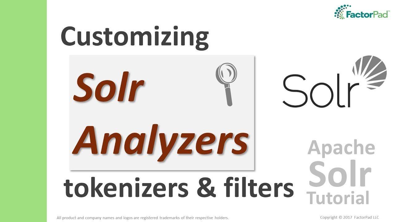 Lucene Logo - Solr Analyzer - Text Analysis with Lucene Analyzers, Tokenizers and Filters