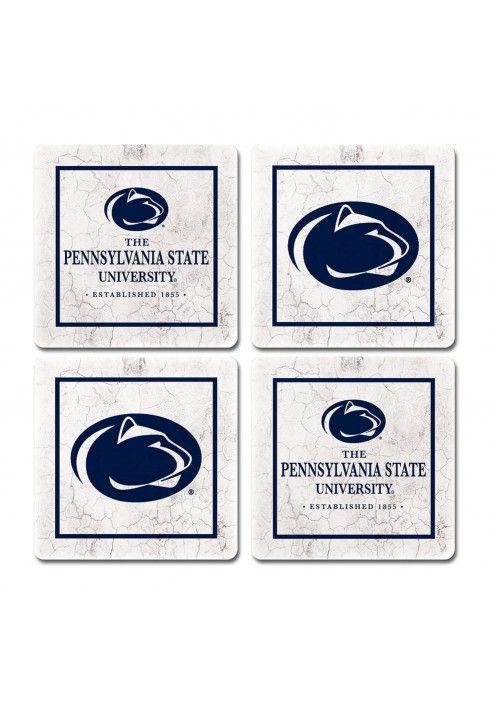 McLanahan Logo - 4-Pack Ceramic Nittany Lion Logo Coasters by Legacy | McLanahan's